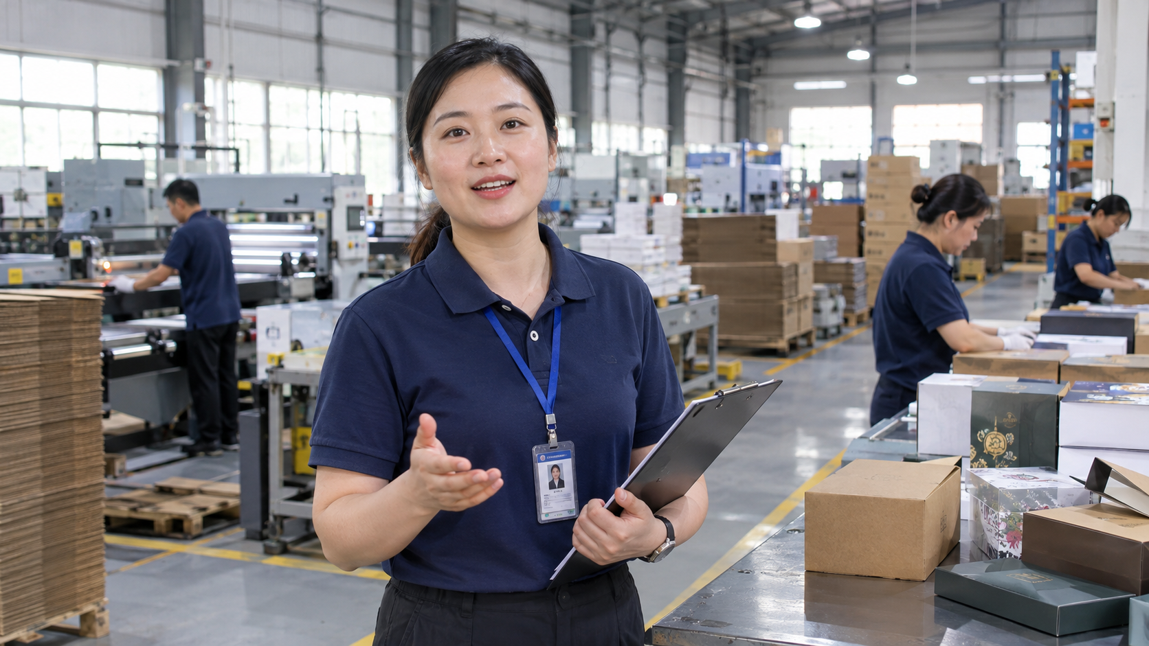 Bori Factory Floor Packaging Presentation